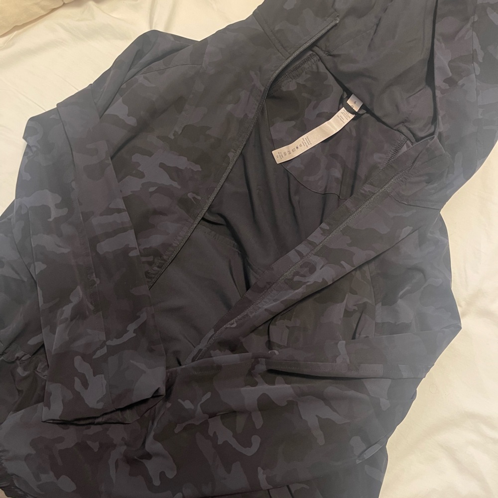 Lululemon Black Camo Jacket